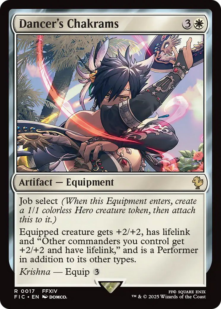 Dancer's Chakrams (17) [Commander: FINAL FANTASY]