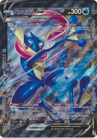 Greninja V-UNION [Jumbo Cards]