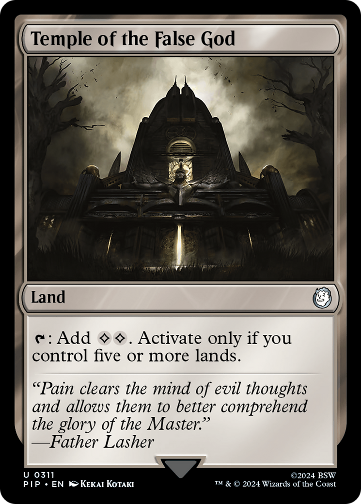 Temple of the False God (311) [Universes Beyond: Fallout]