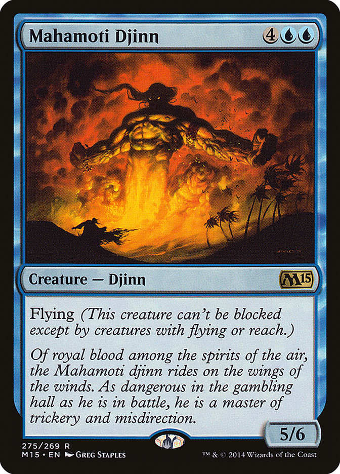Mahamoti Djinn (275) [Magic 2015 (M15)]