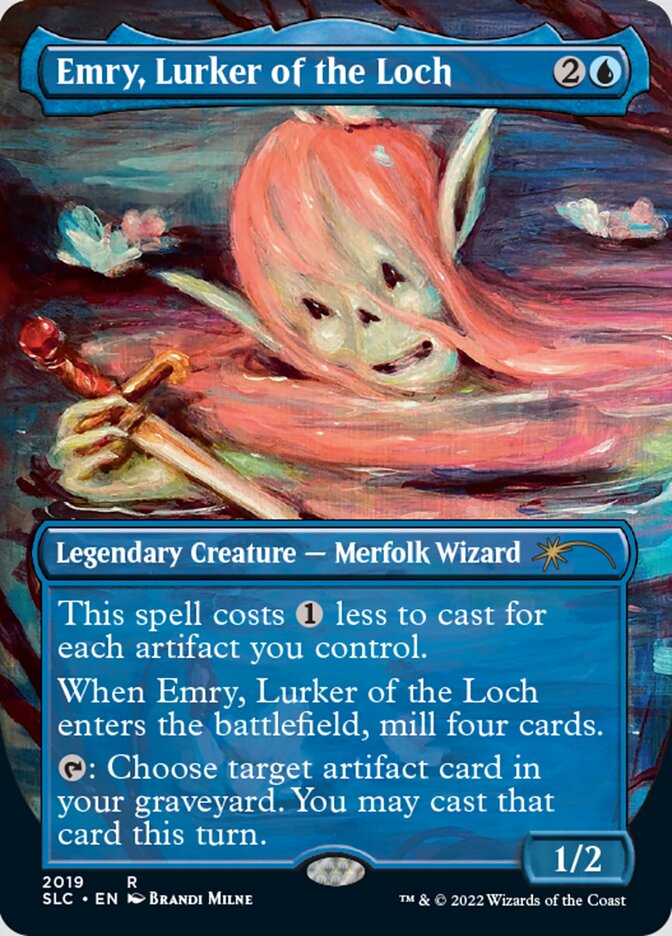 Emry, Lurker of the Loch (2019) [Secret Lair Countdown Kit]
