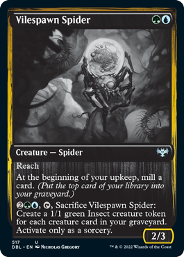 Vilespawn Spider (517) [Innistrad: Double Feature]