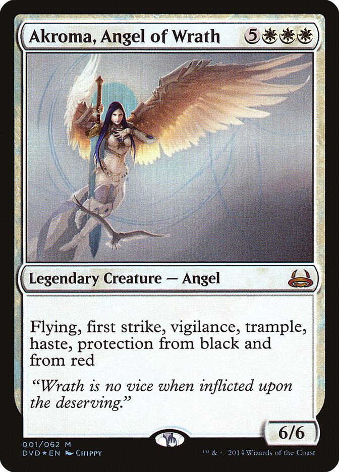 Akroma, Angel of Wrath (1) [Duel Decks: Anthology]