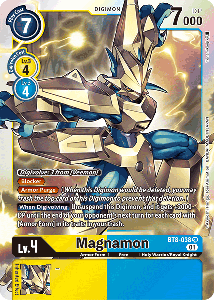 Magnamon (BT8-038 SR) [New Awakening]