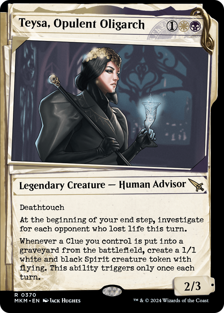 Teysa, Opulent Oligarch (Showcase) (0370) (370) [Murders at Karlov Manor]