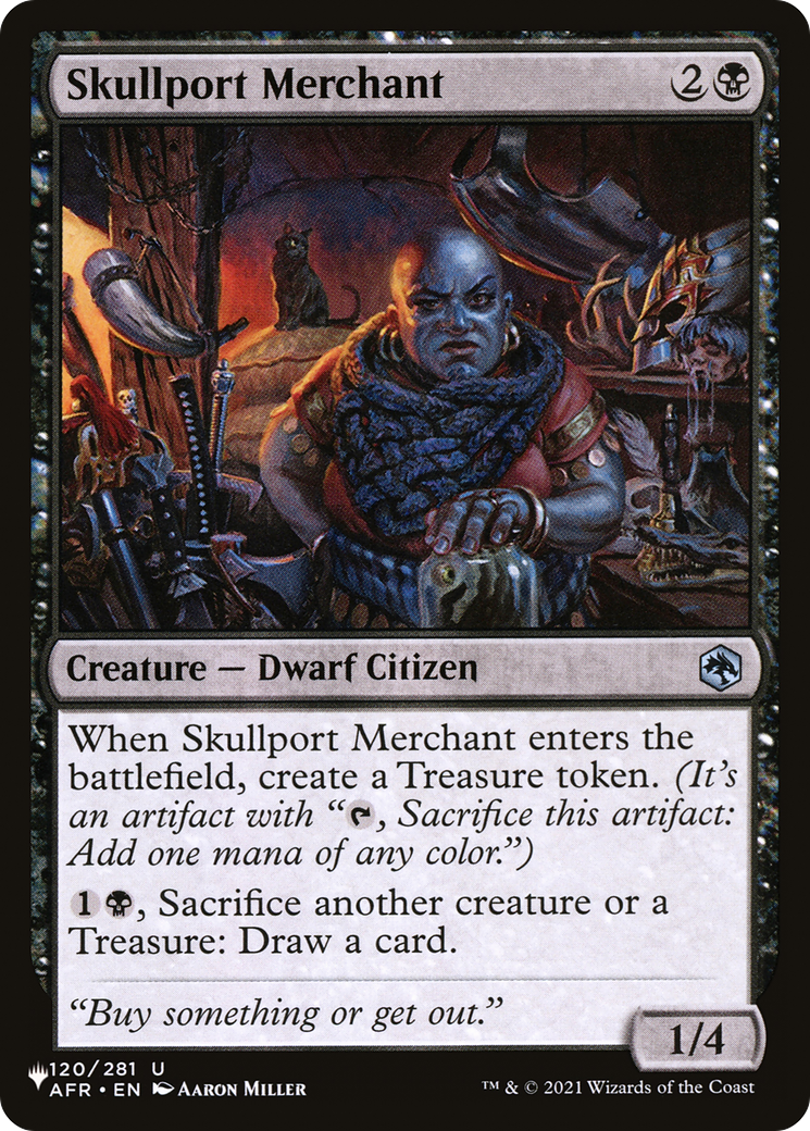 Skullport Merchant (120/281) [The List Reprints]