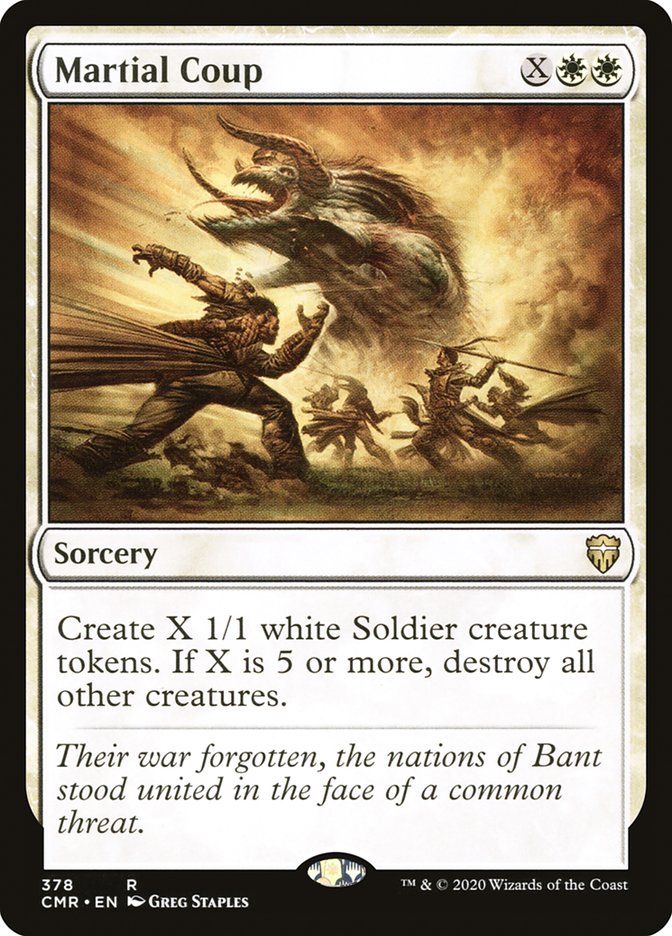 Martial Coup (378) [Commander Legends]