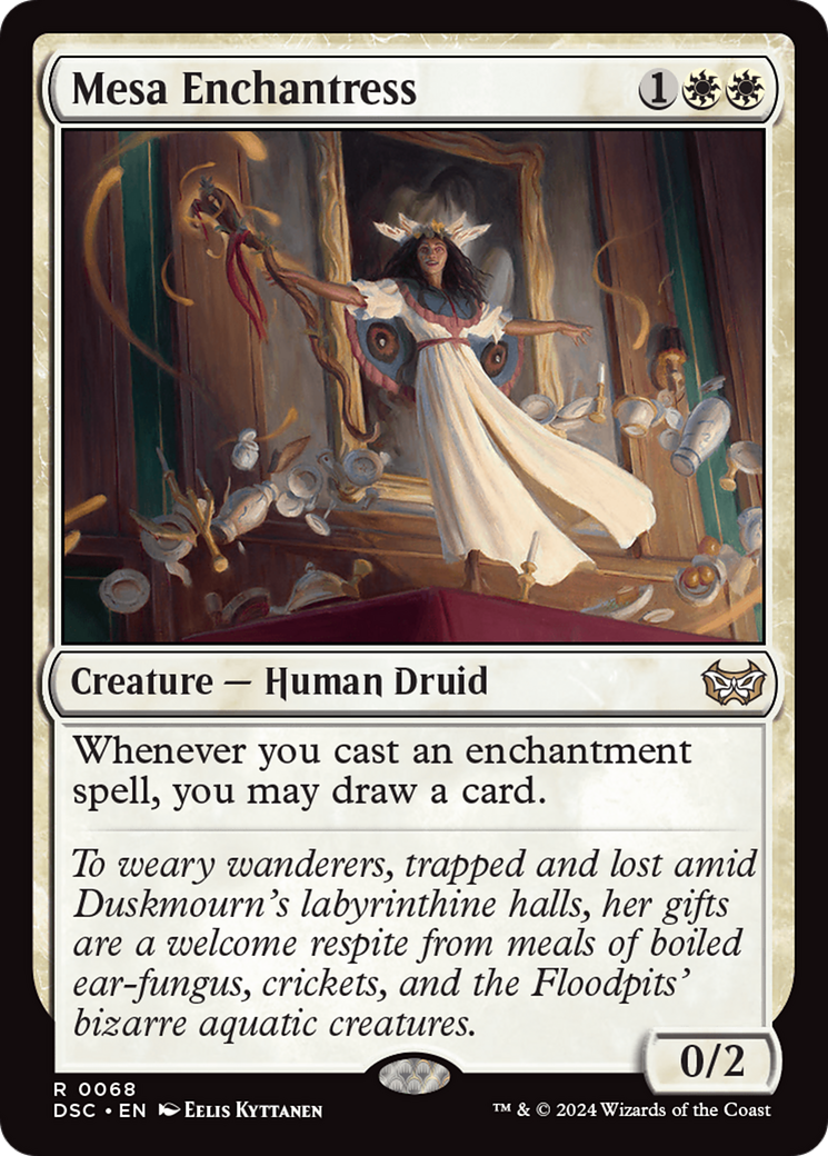 Mesa Enchantress (68) [Commander: Duskmourn: House of Horror]