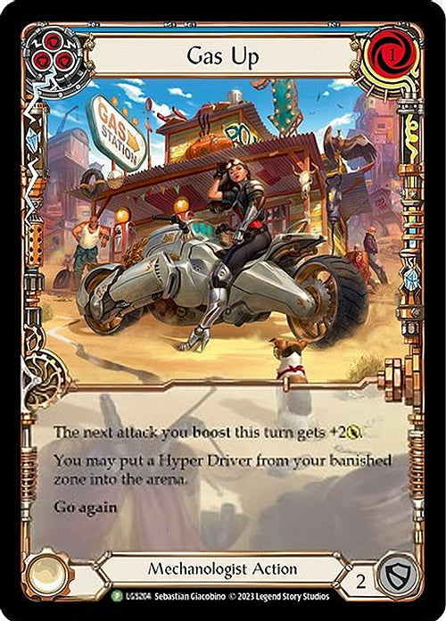 Gas Up - LGS204 (LGS204) [Flesh and Blood: Promo Cards]