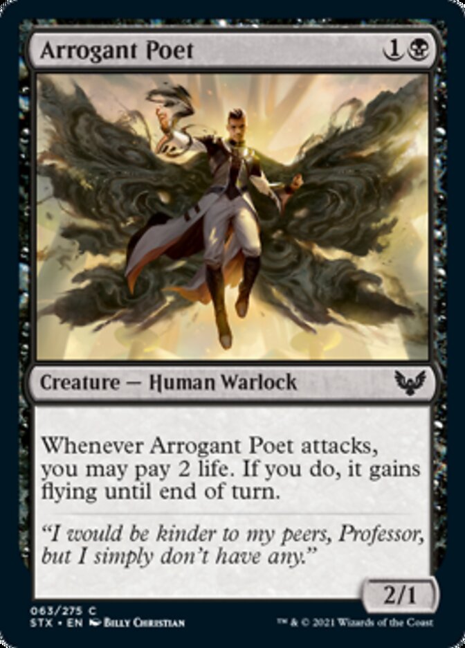 Arrogant Poet (63) [Strixhaven: School of Mages]
