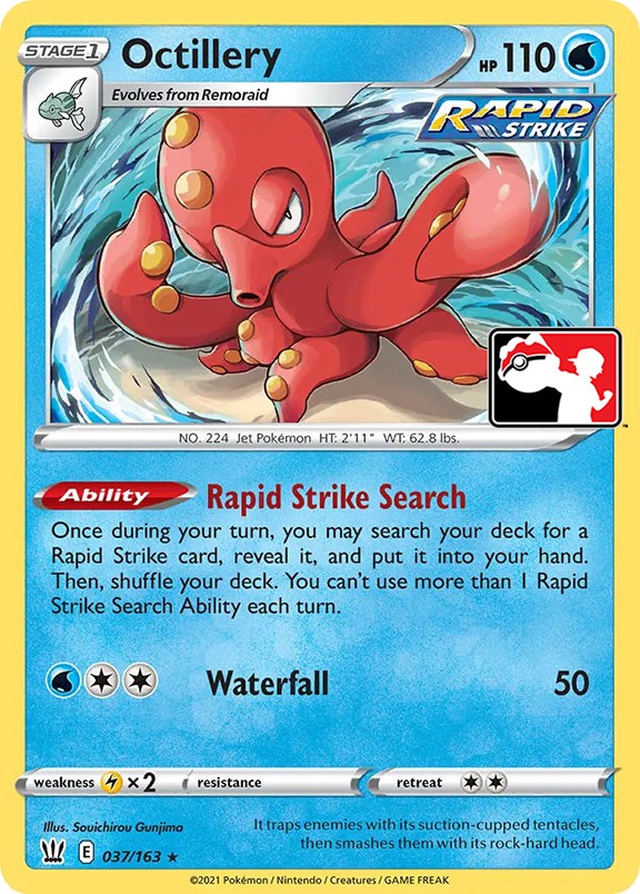 Octillery (037/163) [Prize Pack Series Cards]