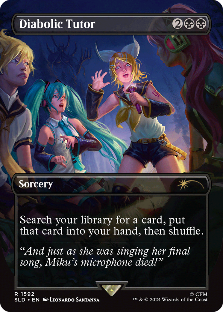 Diabolic Tutor (1592) (1592) [Secret Lair Drop Series]