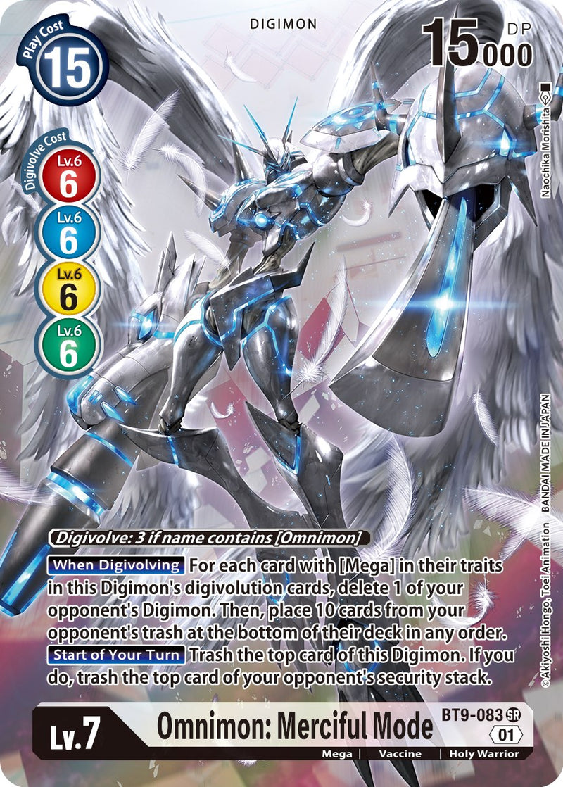 Omnimon: Merciful Mode (Alternate Art) (BT9-083 SR) [X Record]