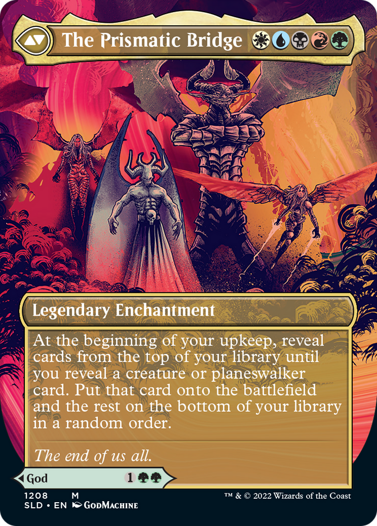 Esika, God of the Tree (Display Commander) - Thick Stock (1208) [Secret Lair Drop Series]