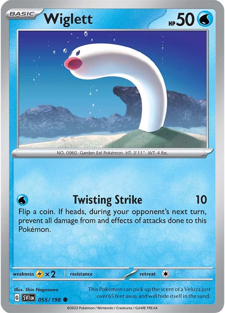 Wiglett (055/198) [SV01: Scarlet & Violet Base Set]