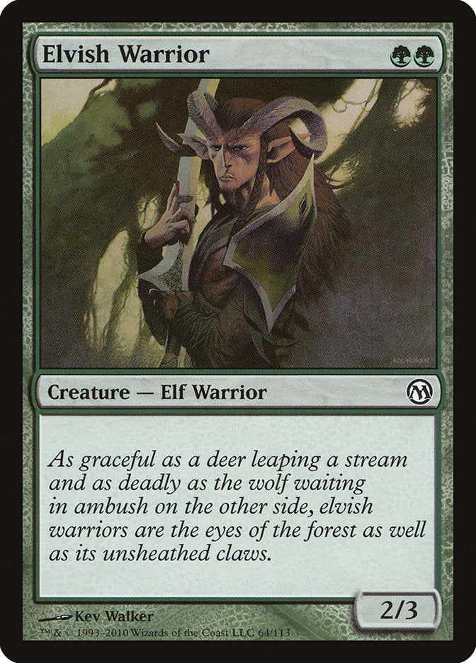 Elvish Warrior (64) [Duels of the Planeswalkers]