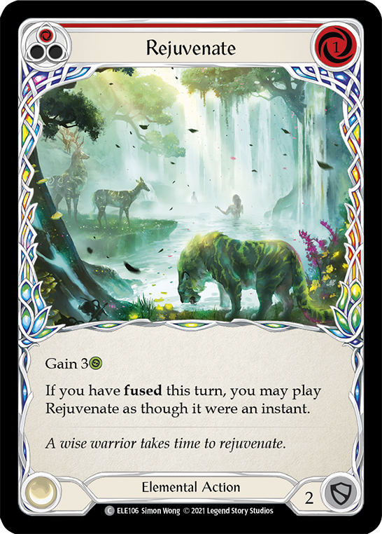 Rejuvenate (Red) (ELE106) [Tales of Aria]