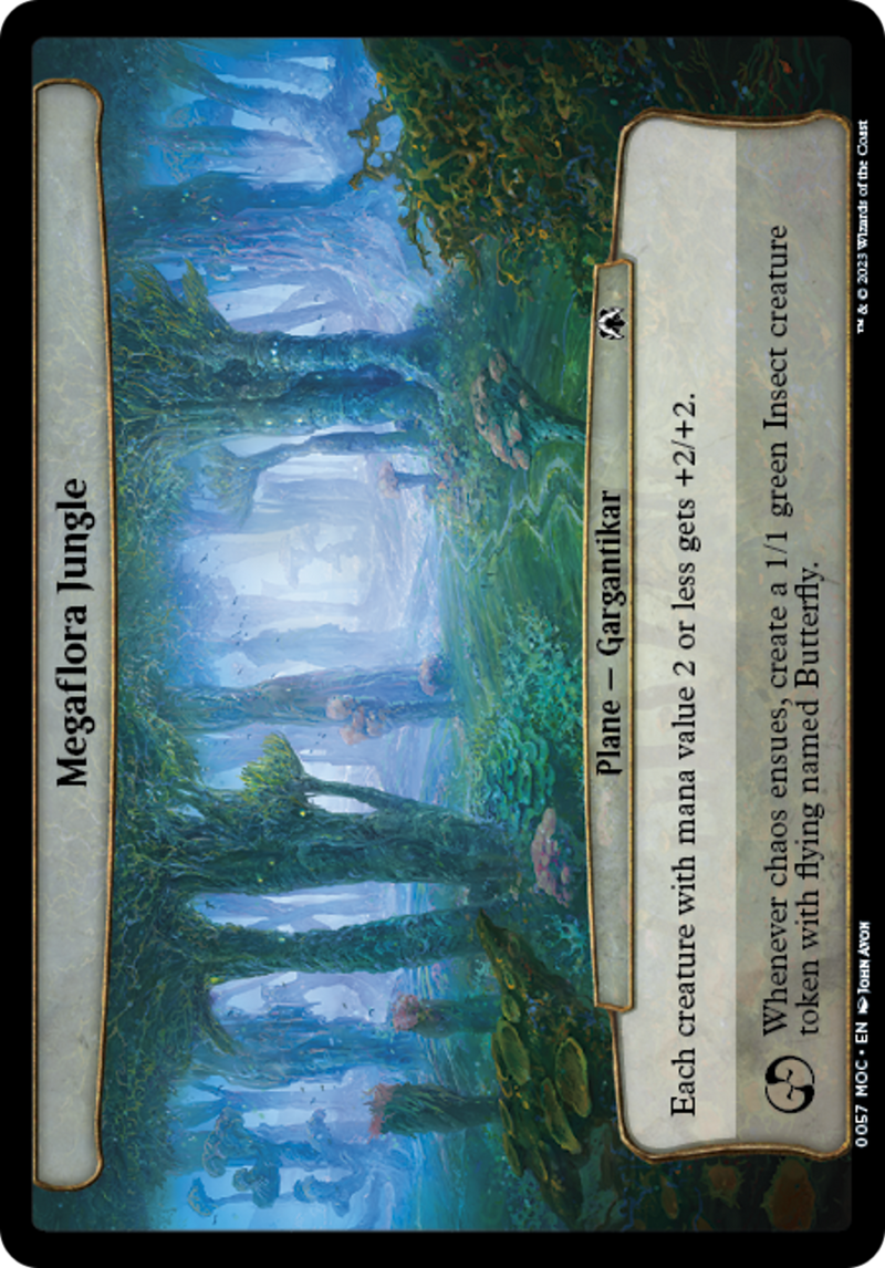Megaflora Jungle (57) [Planechase: March of the Machine]