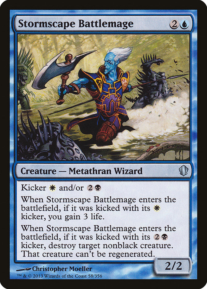 Stormscape Battlemage (58) [Commander 2013]