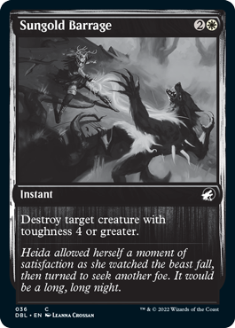Sungold Barrage (36) [Innistrad: Double Feature]