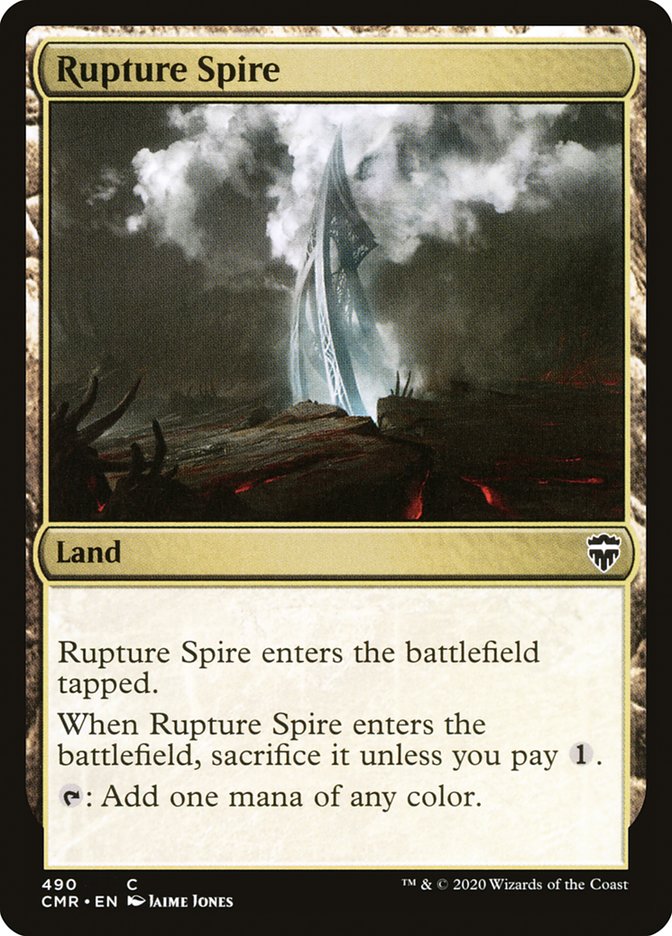 Rupture Spire (490) (490) [Commander Legends]