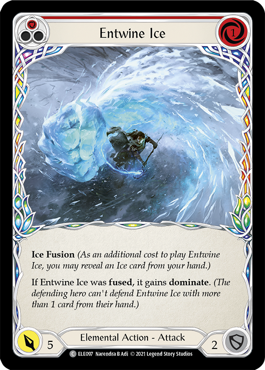 Entwine Ice (Red) (ELE097) [Tales of Aria]
