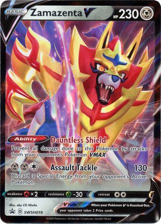 Zamazenta V - SWSH019 (SWSH019) [SWSH: Sword & Shield Promo Cards]