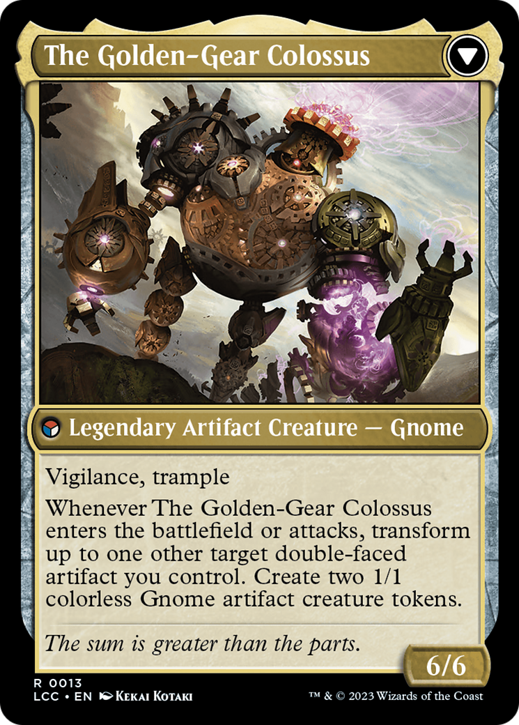 Tetzin, Gnome Champion (13) [Commander: The Lost Caverns of Ixalan]