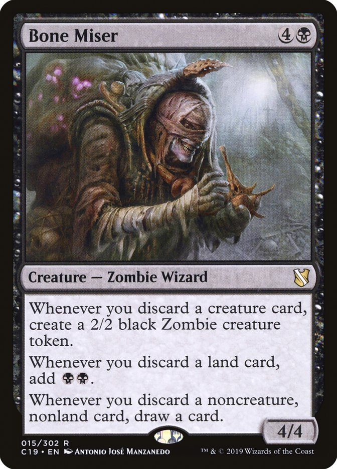 Bone Miser (15) [Commander 2019]