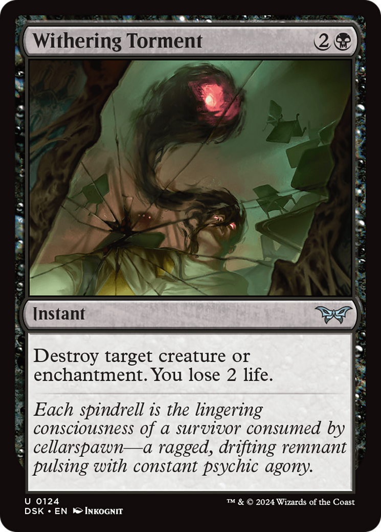 Withering Torment (124) [Duskmourn: House of Horror]