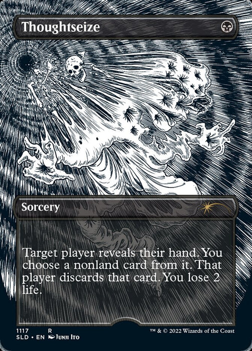 Thoughtseize (Borderless) [Secret Lair Drop Series]