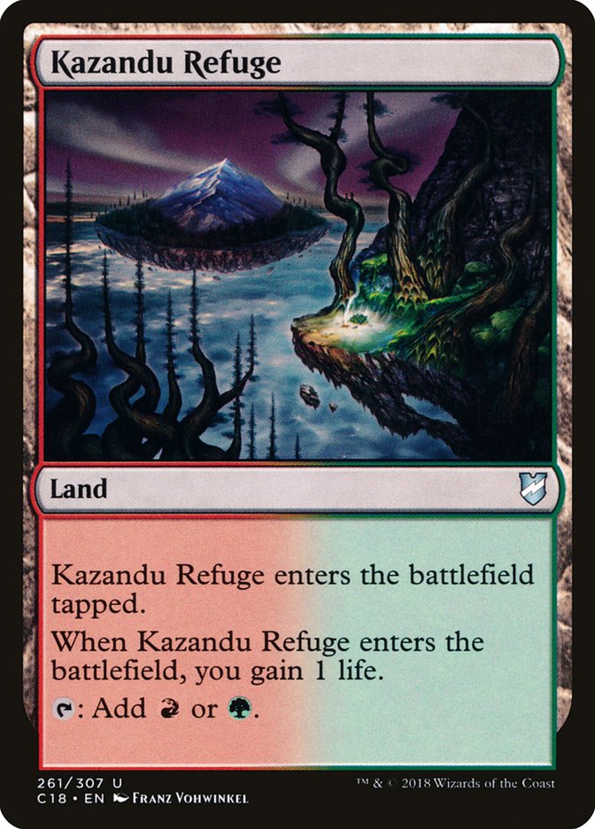 Kazandu Refuge (261) [Commander 2018]