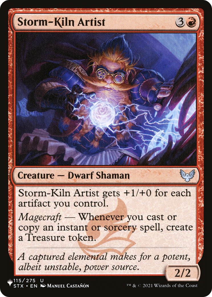 Storm-Kiln Artist (STX) (115/275) [The List Reprints]