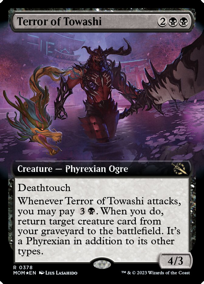 Terror of Towashi (Extended Art) (378) [March of the Machine]