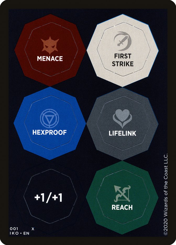 Punch Card Token (001 // 002) [Ikoria: Lair of Behemoths]