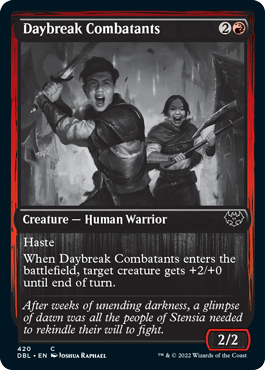 Daybreak Combatants (420) [Innistrad: Double Feature]