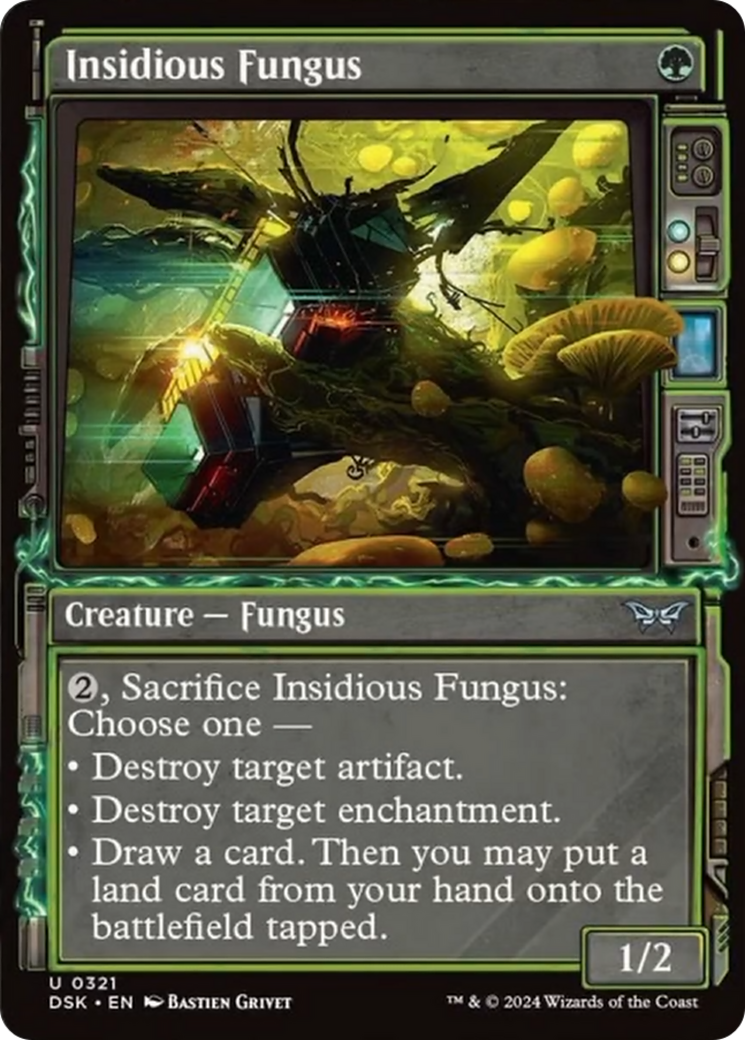 Insidious Fungus (Showcase) (321) [Duskmourn: House of Horror]