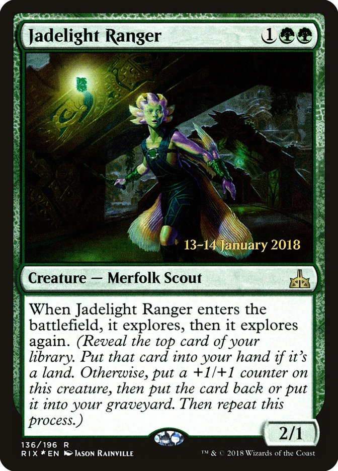 Jadelight Ranger (136) [Prerelease Cards]