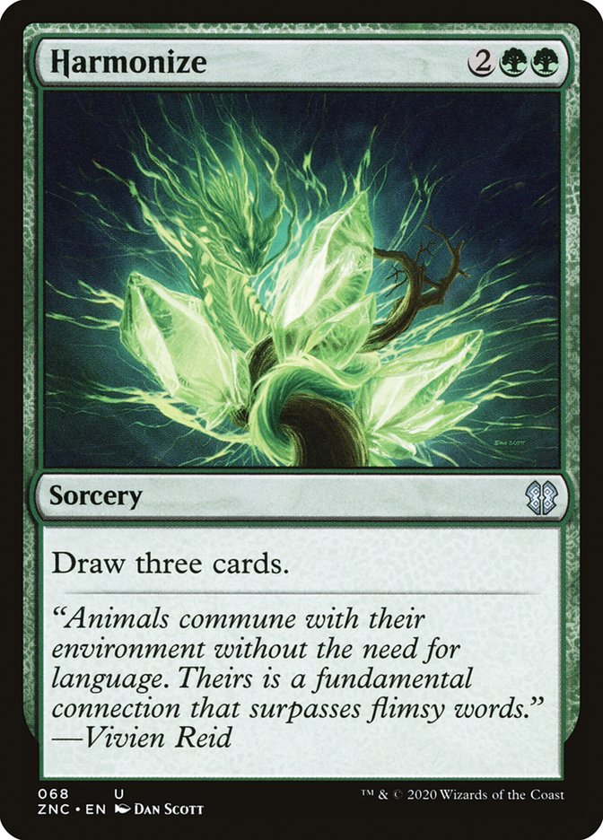 Harmonize (68) [Commander: Zendikar Rising]