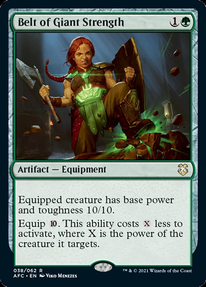 Belt of Giant Strength (38) [Commander: Adventures in the Forgotten Realms]