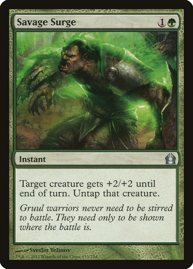 Savage Surge (133) [Return to Ravnica]