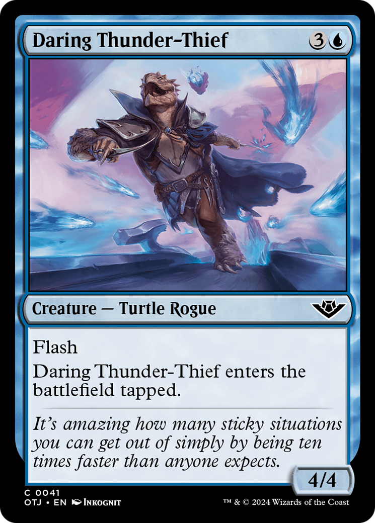 Daring Thunder-Thief (41) [Outlaws of Thunder Junction]