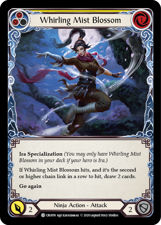 Whirling Mist Blossom (CRU074) [Crucible of War]