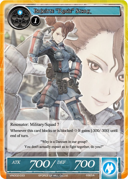Brigitte "Rosie" Stark (VIN002-033) [Vingolf 2: Valkyria Chronicles]