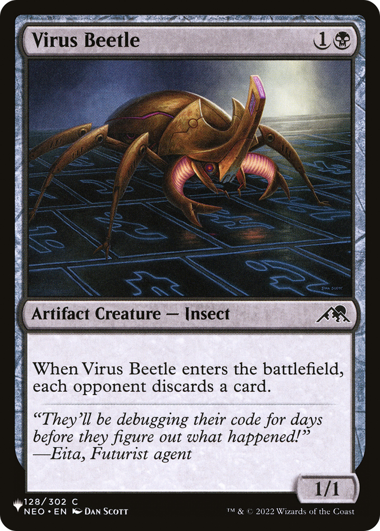 Virus Beetle (128/302) [The List Reprints]