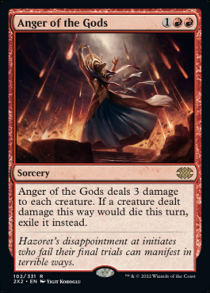 Anger of the Gods (102) [Double Masters 2022]