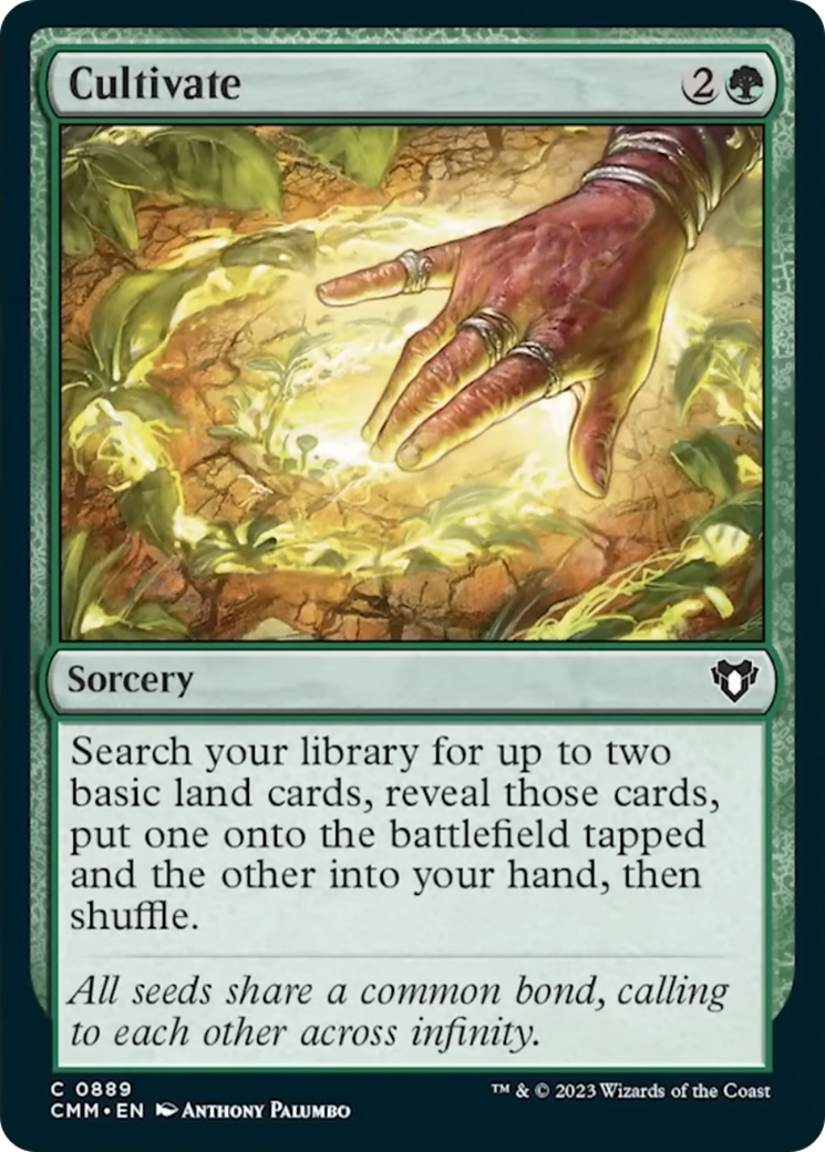 Cultivate (889) [Commander Masters]