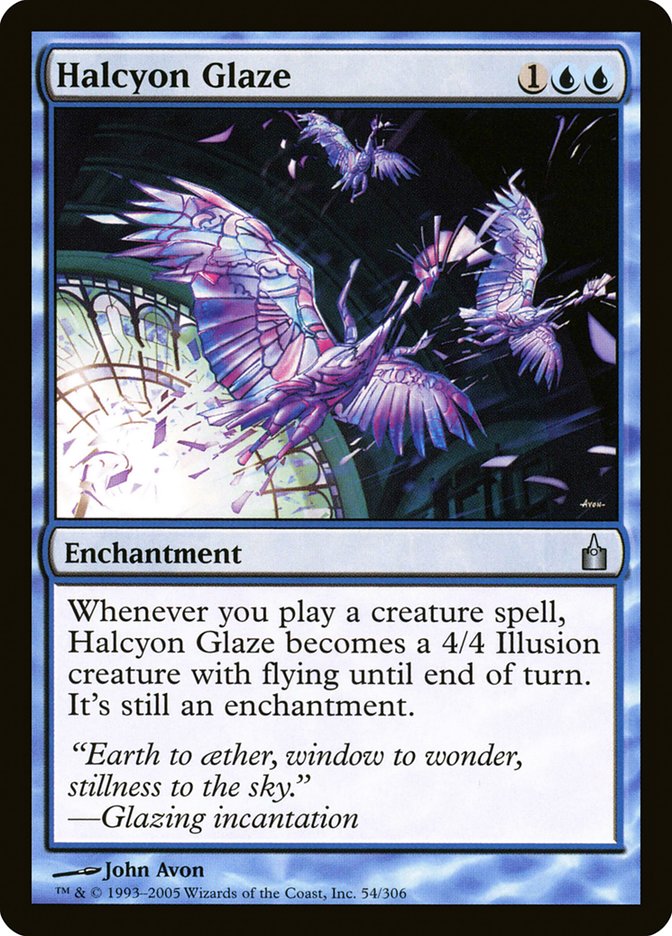 Halcyon Glaze (54) [Ravnica: City of Guilds]