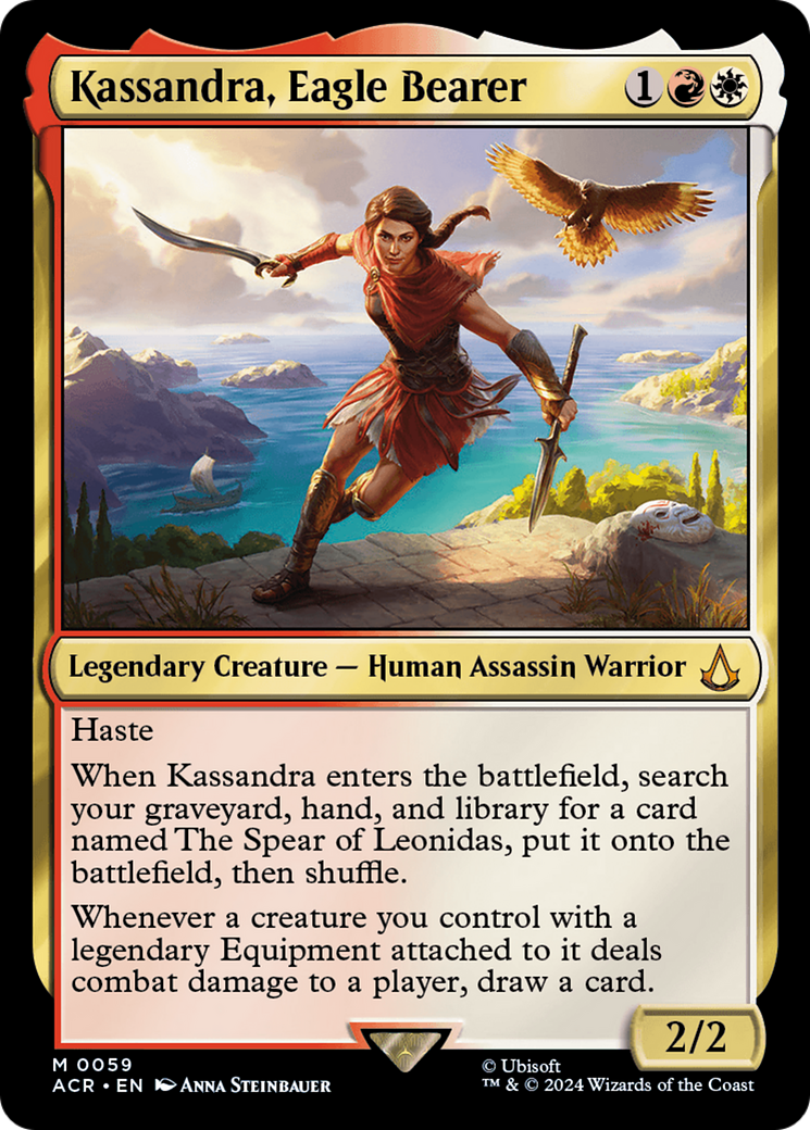 Kassandra, Eagle Bearer (59) [Universes Beyond: Assassin's Creed]