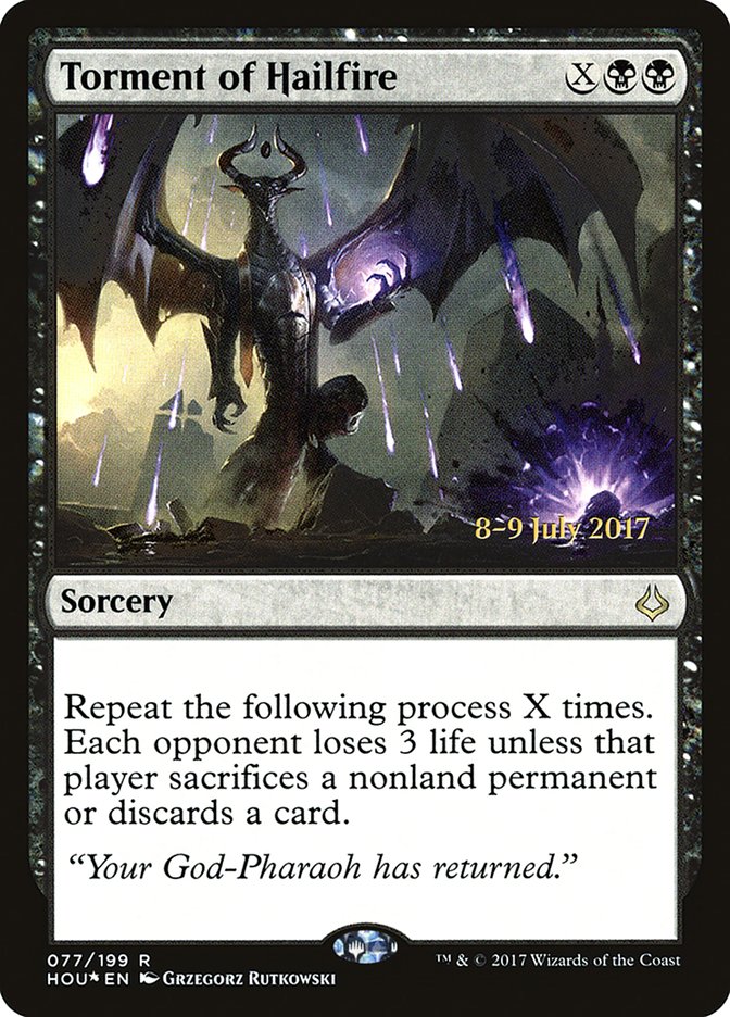 Torment of Hailfire (77) [Prerelease Cards]